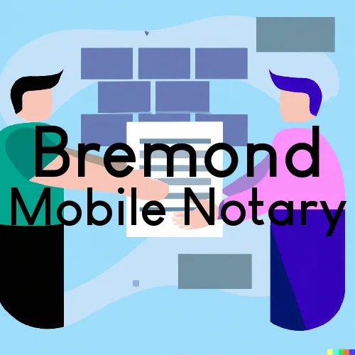 Bremond, Texas Online Notary Services