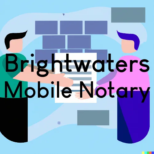 Brightwaters, NY Mobile Notary Signing Agents in zip code area 11718