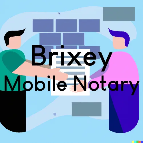 Traveling Notary in Brixey, MO