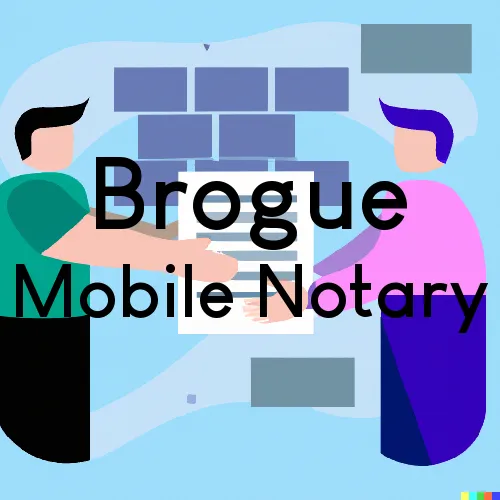 Traveling Notary in Brogue, PA