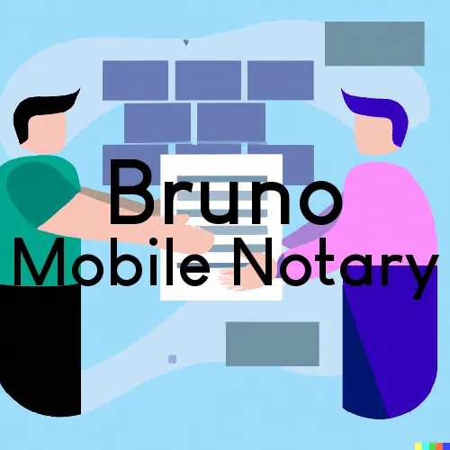 Traveling Notary in Bruno, NE