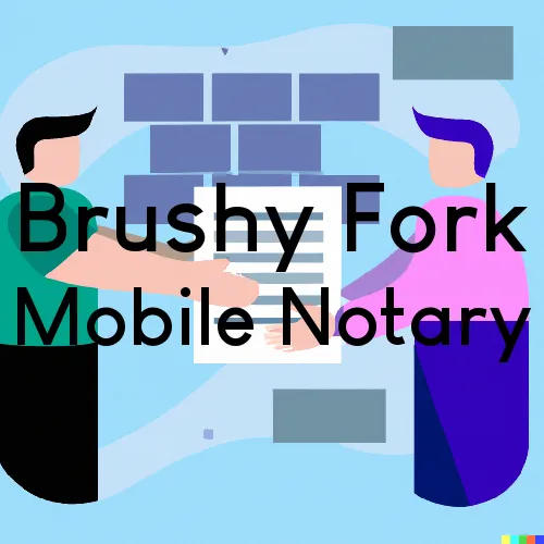 Traveling Notary in Brushy Fork, WV