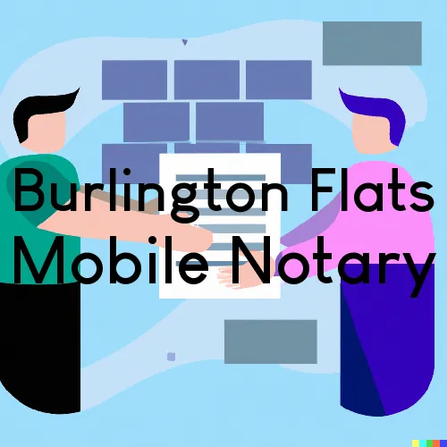Traveling Notary in Burlington Flats, NY