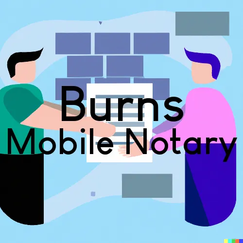 Traveling Notary in Burns, KS