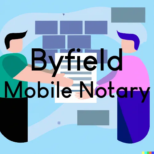 Byfield, MA Mobile Notary Signing Agents in zip code area 01922