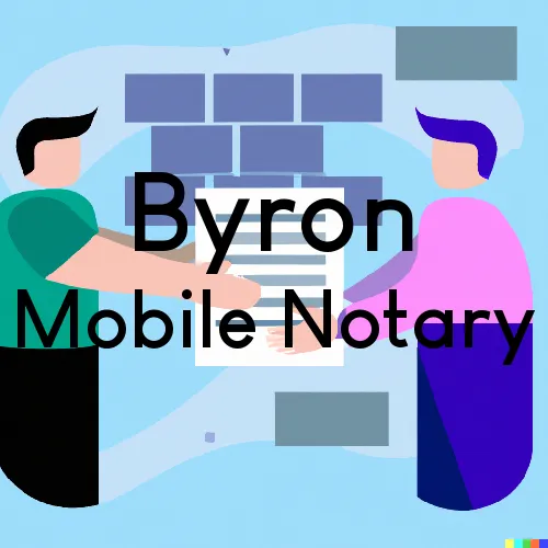 Byron, GA Mobile Notary and Traveling Signing Services 