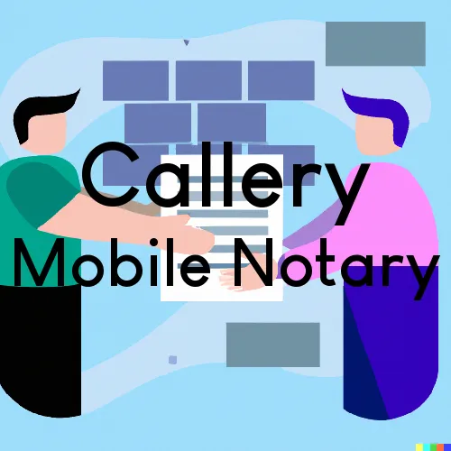 Callery, Pennsylvania Traveling Notaries