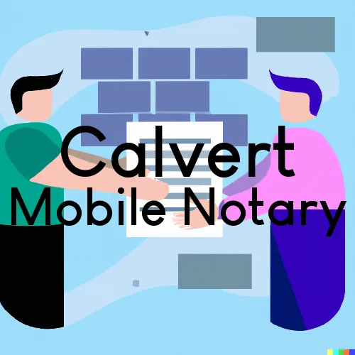 Calvert, AL Mobile Notary Signing Agents in zip code area 36513
