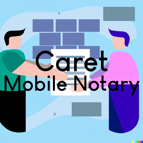 Caret, VA Mobile Notary and Traveling Signing Services 