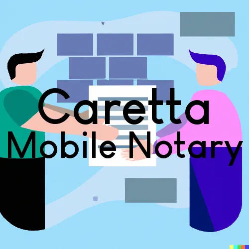 Traveling Notary in Caretta, WV