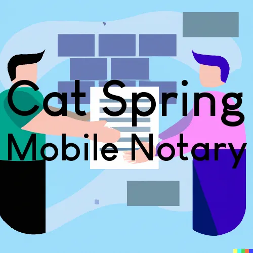 Cat Spring, Texas Traveling Notaries