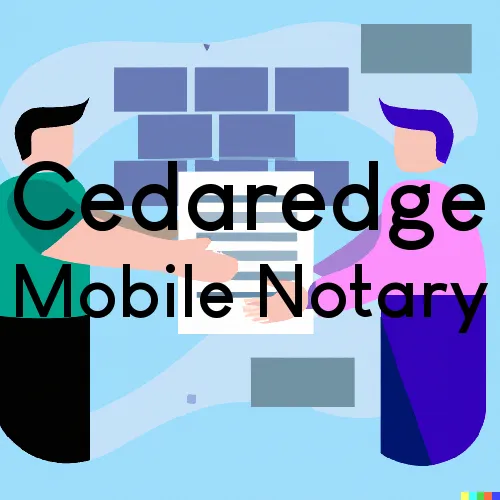 Cedaredge, CO Mobile Notary and Signing Agent, “U.S. LSS“ 