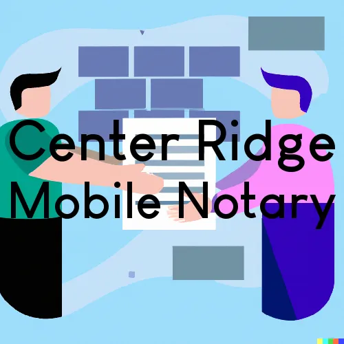 Traveling Notary in Center Ridge, AR