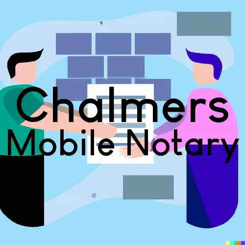 Chalmers, IN Mobile Notary and Signing Agent, “Happy's Signing Services“ 