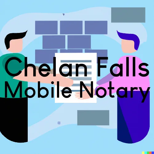 Chelan Falls, WA Mobile Notary and Signing Agent, “Gotcha Good“ 