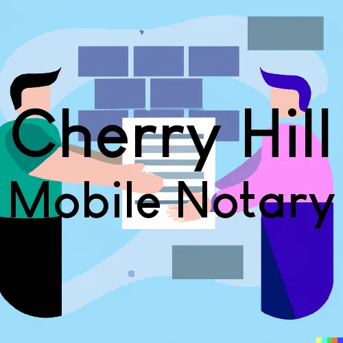 Cherry Hill, NJ Mobile Notary Signing Agents in zip code area 08003