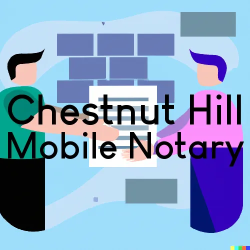 Traveling Notary in Chestnut Hill, MA