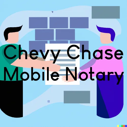 Chevy Chase, MD Traveling Notary, “Gotcha Good“ 