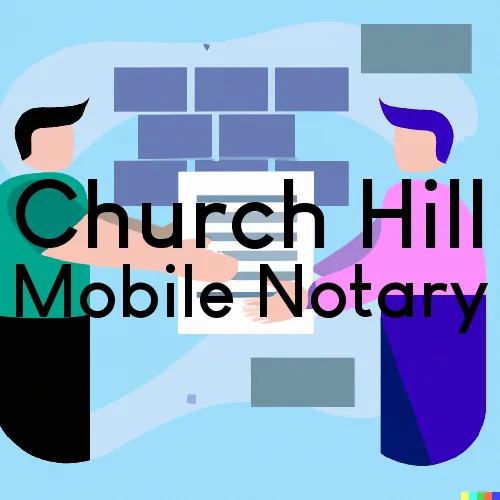 Church Hill, TN Mobile Notary and Traveling Signing Services 