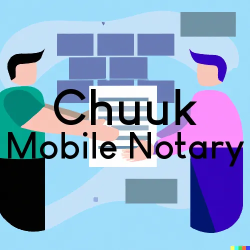 Chuuk, FM Traveling Notary, “Benny's On Time Notary“ 