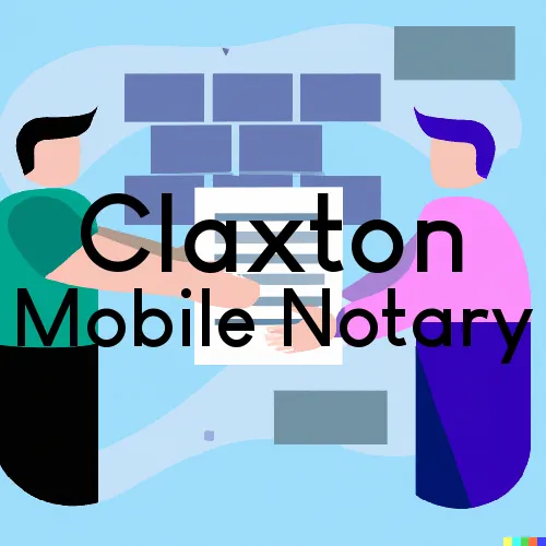 Claxton, GA Traveling Notary, “Benny's On Time Notary“ 
