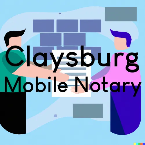 Claysburg, Pennsylvania Traveling Notaries