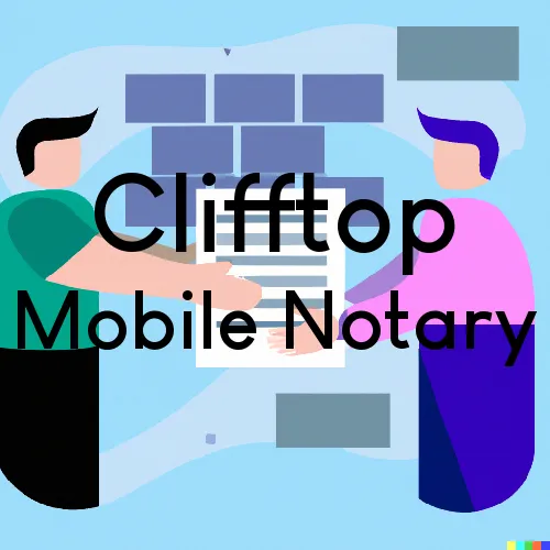 Clifftop, WV Mobile Notary Signing Agents in zip code area 25831