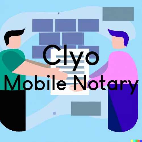 Clyo, GA Mobile Notary Signing Agents in zip code area 31303