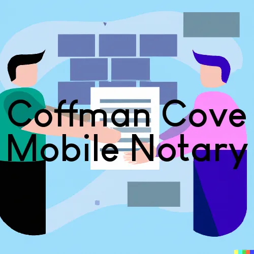 Coffman Cove, AK Traveling Notary, “Benny's On Time Notary“ 