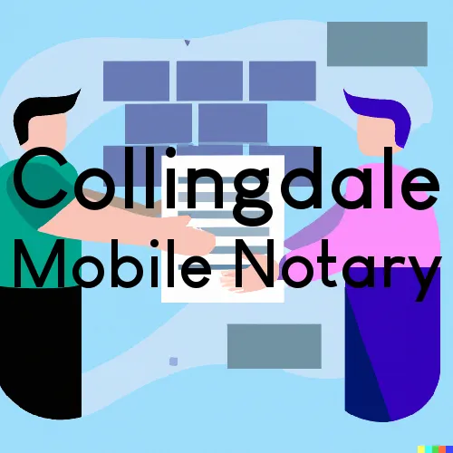 Traveling Notary in Collingdale, PA
