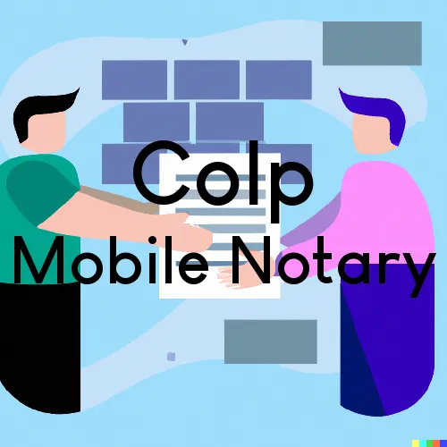 Traveling Notary in Colp, IL