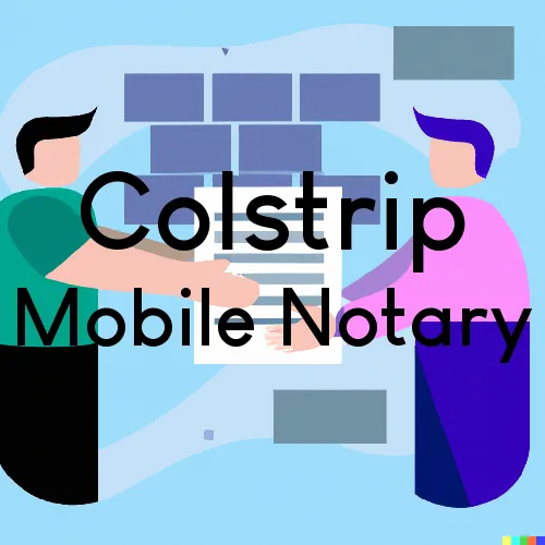 Colstrip, Montana Online Notary Services