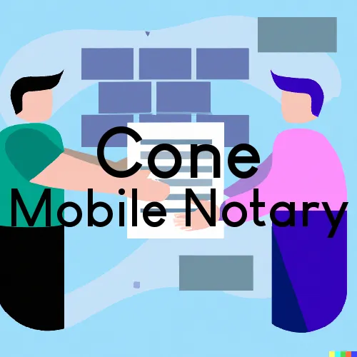 Cone, Texas Online Notary Services
