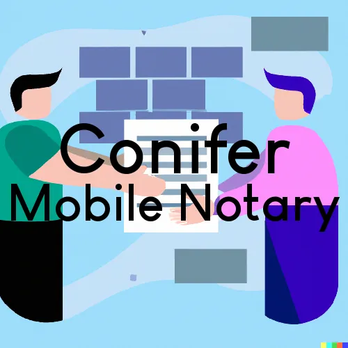 Traveling Notary in Conifer, CO