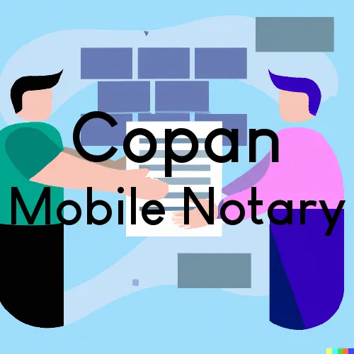 Copan, OK Traveling Notary Services