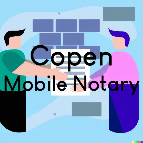 Copen, WV Mobile Notary and Signing Agent, “Benny's On Time Notary“ 