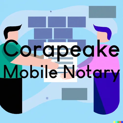 Corapeake, NC Mobile Notary and Traveling Signing Services 