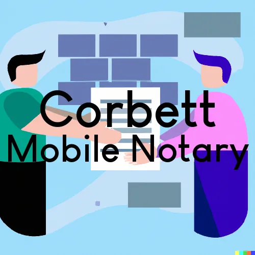 Corbett, Oregon Traveling Notaries