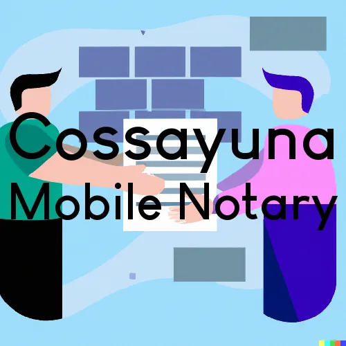 Cossayuna, NY Mobile Notary Signing Agents in zip code area 12823