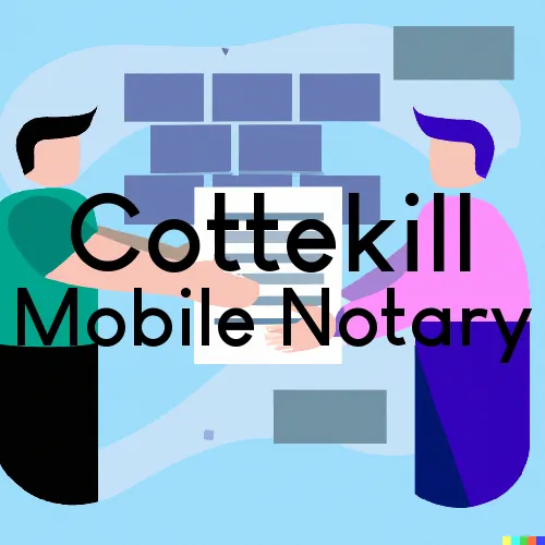 Cottekill, NY Mobile Notary and Signing Agent, “Gotcha Good“ 