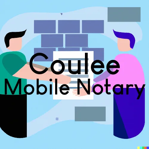Coulee, ND Traveling Notary, “U.S. LSS“ 