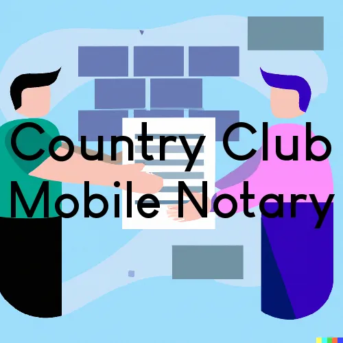 Traveling Notary in Country Club, MO