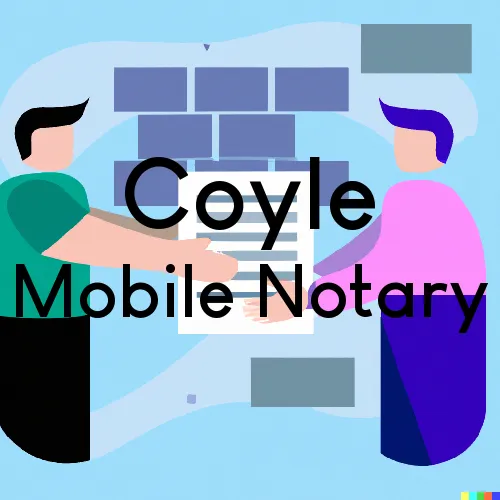 Traveling Notary in Coyle, OK