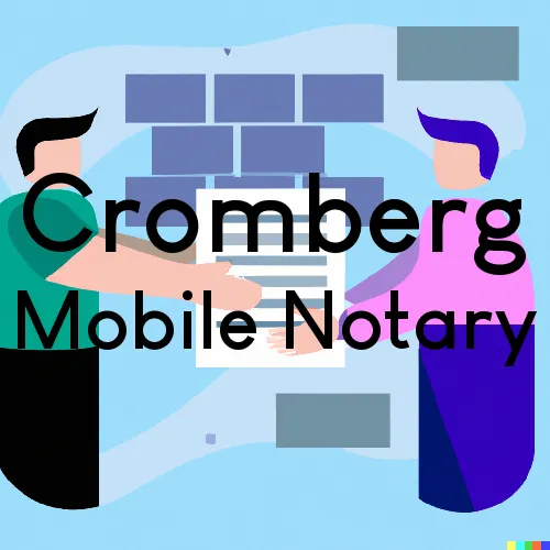 Cromberg, CA Traveling Notary, “Munford Smith & Son Notary“ 