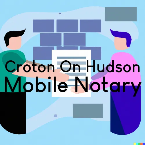 Croton On Hudson, NY Mobile Notary and Traveling Signing Services 
