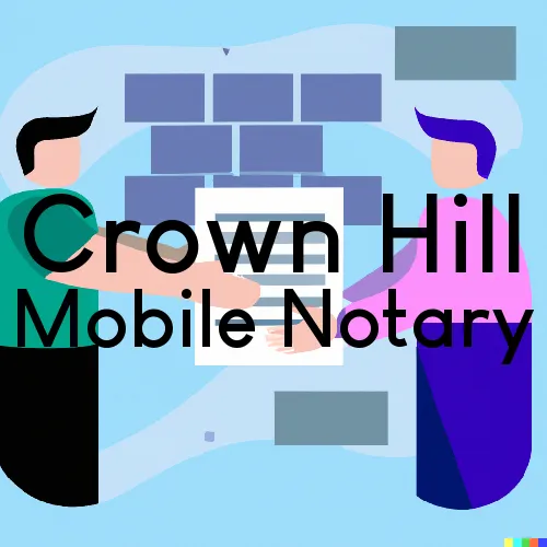Traveling Notary in Crown Hill, WV