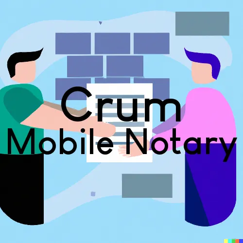 Crum, WV Traveling Notary Services