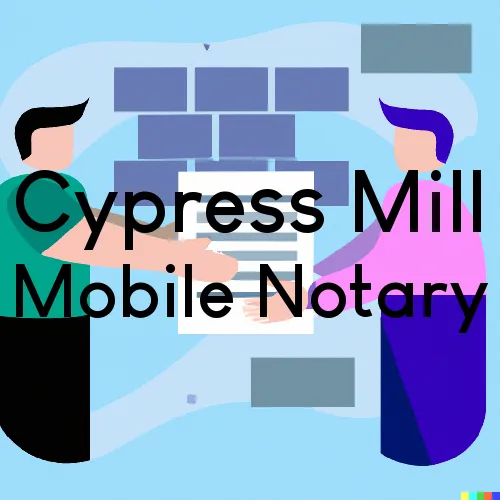 Cypress Mill, TX Mobile Notary and Traveling Signing Services 