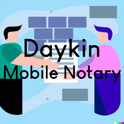 Daykin, NE Mobile Notary Signing Agents in zip code area 68338