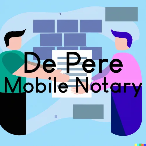 De Pere, WI Traveling Notary and Signing Agents 